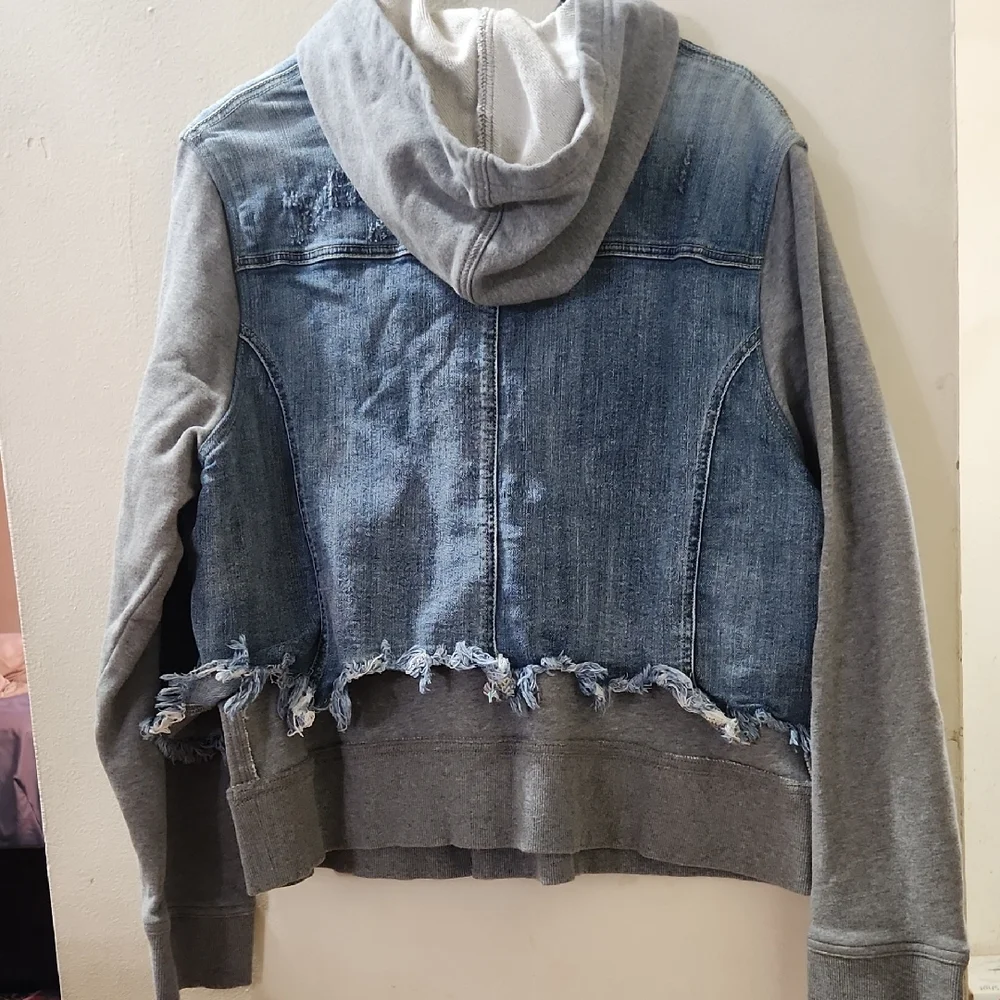 Torrid Denim And Fleece Jacket - Picture 4 of 4